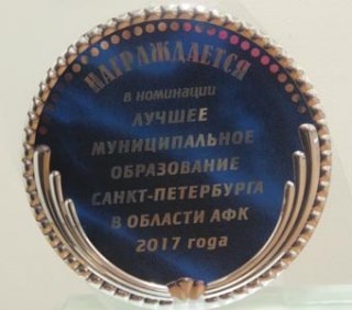 МО г. Петергоф в числе призеров Всероссийского фестиваля «Спорт и творчество»