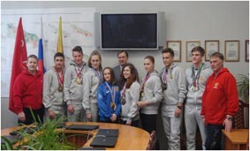 Чествование чемпионов