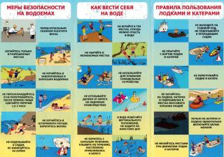 О мерах безопасности на водоёмах напоминает Управление МЧС России по Петродворцовому району