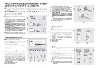 Пошаговая инструкция настройки приема цифрового эфирного телевидения