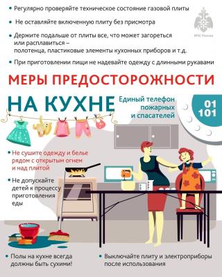 Меры предосторожности на кухне
