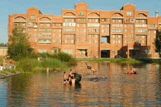Сход жителей по вопросу благоустройства территории по Бобыльской д, д. 57, 57/1, 59, 61