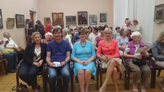 Открытие  выставки картин  художника Валентина Алексеевича Осипова