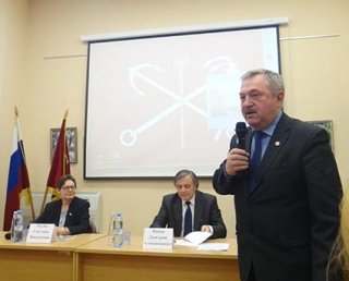 Встреча с жителями Петергофа