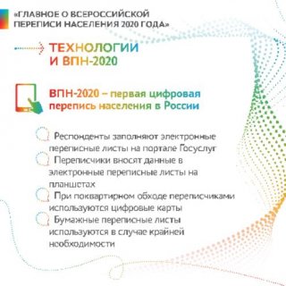 ВСЕРОССИЙСКАЯ ПЕРЕПИСЬ НАСЕЛЕНИЯ – 2020